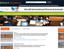 Tablet Screenshot of heraldjournals.org